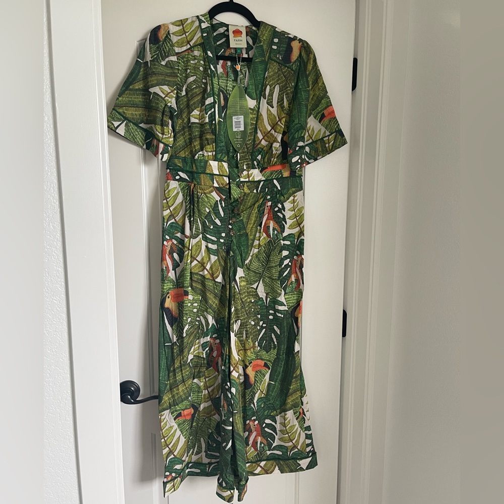 NWT Farm Rio Jumpsuit size small